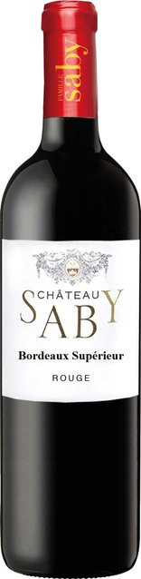 Chateau Saby, Bordeaux, Merlot, trocken, 2024, Rotwein, 0,75 l - Bild 1