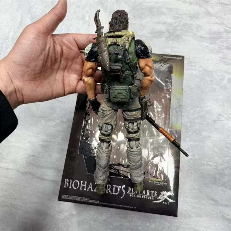 Play Arts Kai Biohazard 5 Chris Redfield Actionfigur, ab 14 Jahren - Bild 5