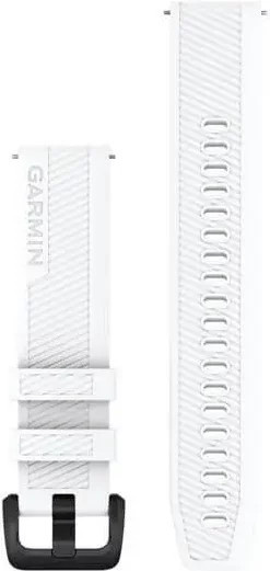 Garmin Uhrenarmband, Silikon, Weiß, Unisex - Bild 1