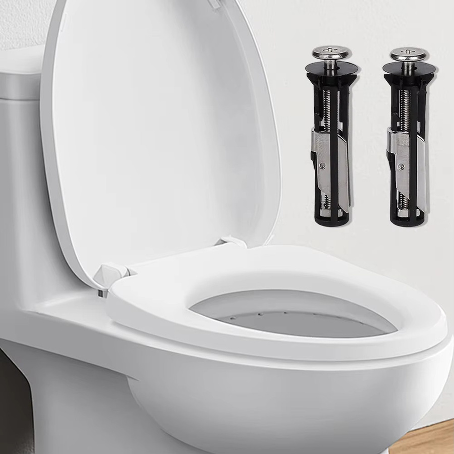 Alloet WC-Sitz-Befestigungsschrauben-Set aus Edelstahl für einfache Installation und Wartung - Bild 3