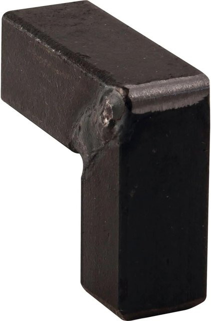 Simausrom Möbelknopf Aruba aus Stahl in Schwarz matt, Breite: 10 mm, Höhe: 25 mm - Bild 1