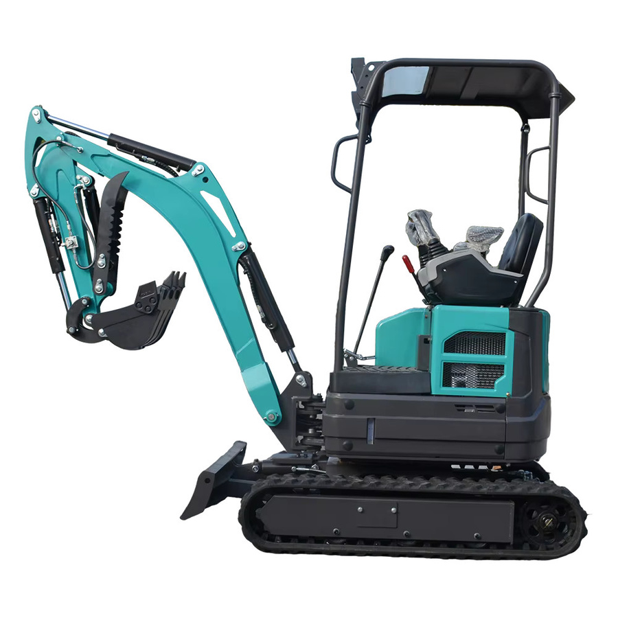 Nicosail Kompaktbagger 1,8 t in Türkis mit EPA- und CE-Zulassung - Bild 3