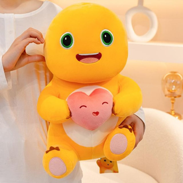 Yiran toy Kawaii Dinosaurier Plüschtier, Milchdrachen Kissen, 45cm - Bild 1