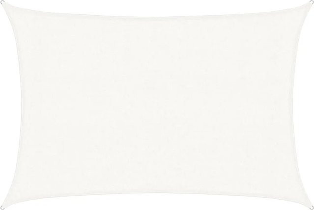 Furnicato Sonnensegel aus HDPE in Weiß, Rechteckig, B x T: 3 x 4 m - Bild 1