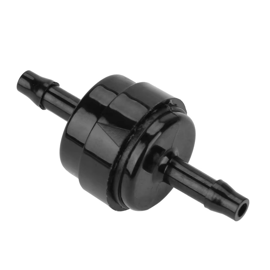 Aramox Inline-Rückschlagventil in Schwarz für Kraftstoff, Gas, Flüssigkeiten und Luft, 1/4 Zoll - Bild 2