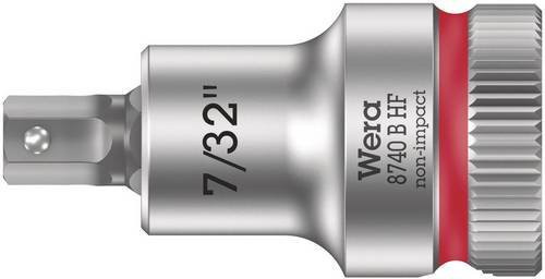 Wera Außen-Sechskant Steckschlüsseleinsatz 7/32 3/8 (10 mm) in Silber - Bild 1