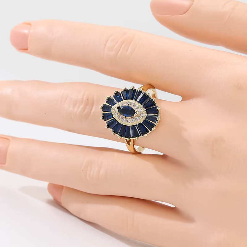 YoYo Ring, Gold, Zirkonia, Damen - Bild 2
