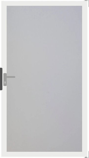 GroJa Sichtschutztor Premo Universal mit Alu-Rahmen in Grau, B: 100 cm, H: 180 cm, Tiefe: 0,8 cm - Bild 1