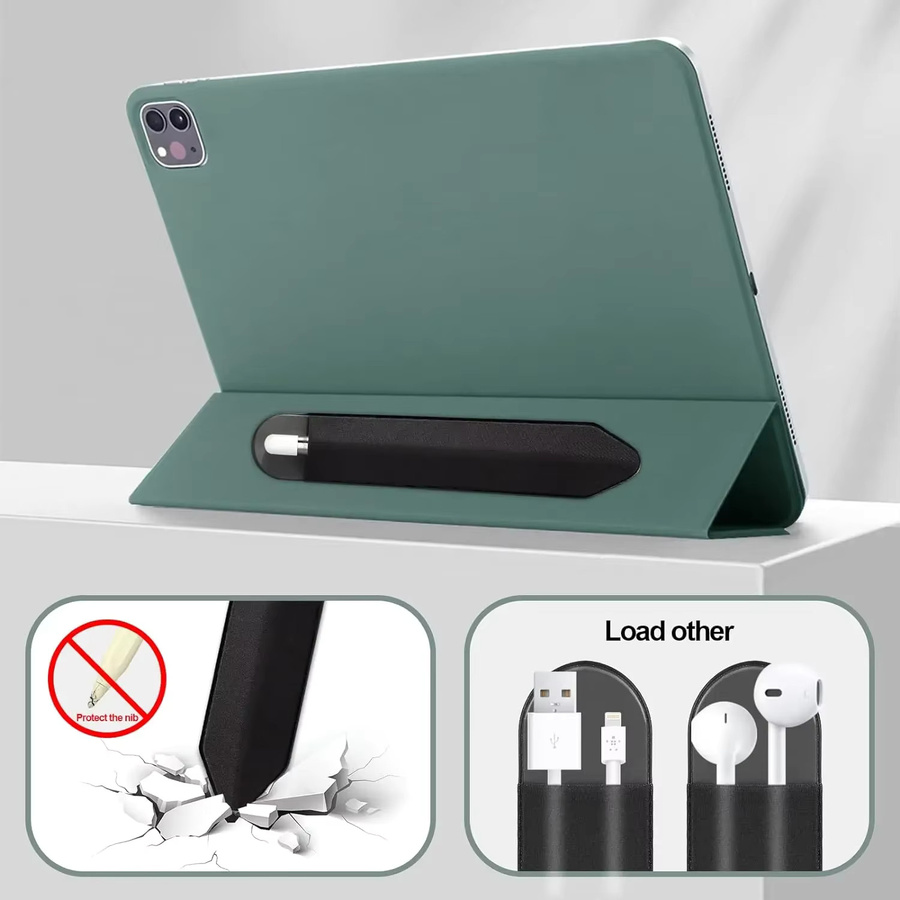 Apple iPad Pencil Stylus Halter und Sleeve Tasche mit selbstklebender Aufbewahrung für Apple iPad und Pencil 1 oder 2 - Bild 2