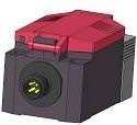 BERNSTEIN Positionsschalter 6081000131 IN73-V11 03 in Rot, tastend, IP66/IP67, 240 V/AC und 24 V/DC 3A - Bild 1