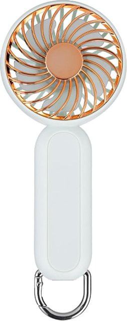 Tragbarer Mini Ventilator Techsuit A217, Beige, wiederaufladbar - Bild 1