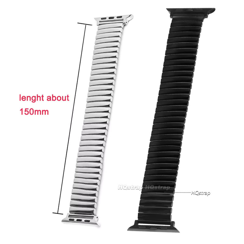 HQstrap Uhrenarmband Edelstahl, Silber, Unisex - Bild 2