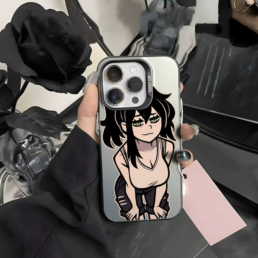 Aurora Funda Handyhülle Sarg von Andy und Leyley für iPhone 17 16 15 14 13 12 11 Pro Max, mehrfarbig, matt, lasermetallisch - Bild 3
