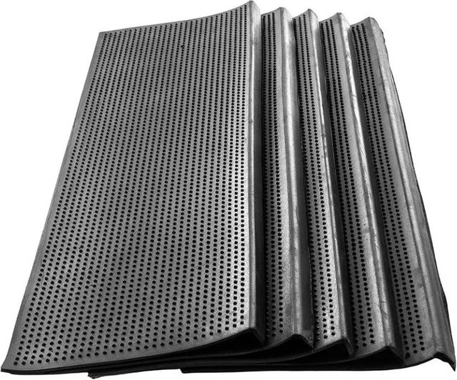 Jet-Line Stufenmatten Stairs aus Gummi, wetterfest und rutschhemmend, 5er-Set, B: 75 cm, T: 25 cm - Bild 1