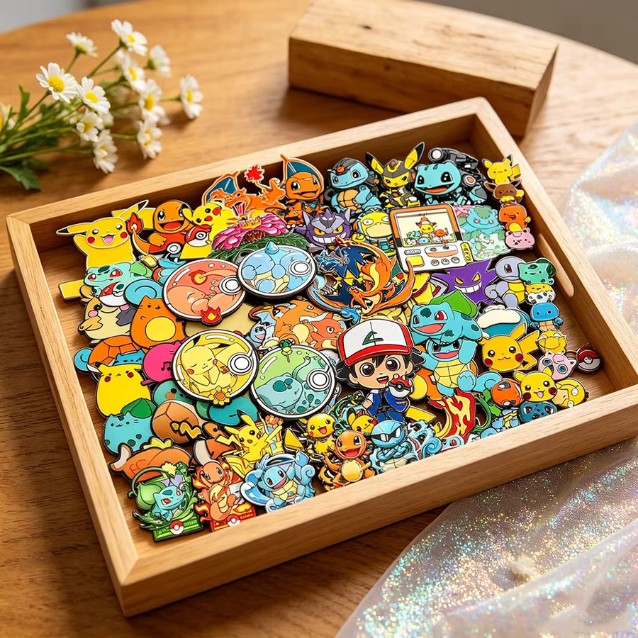 Bandai Broschen Abzeichen, Anime Cartoon, Kinder - Bild 3