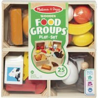 Melissa & Doug Spielküchen-Zubehör Lebensmittelgruppen aus Holz - Bild 1