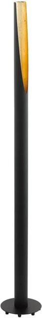 Eglo LED-Stehleuchte Barbotto modern in Schwarz und Gold aus Stahl - Bild 1