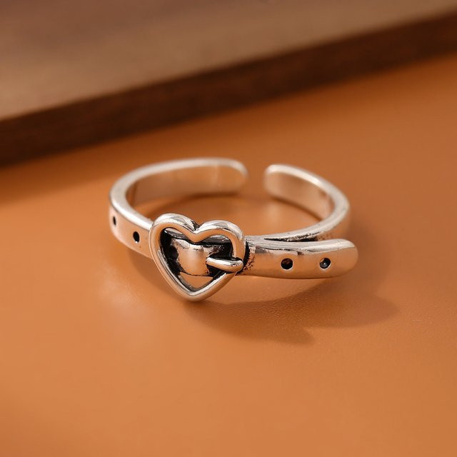 GaGa-Duck Ring, 925 Silber, Herz-förmig - Bild 1