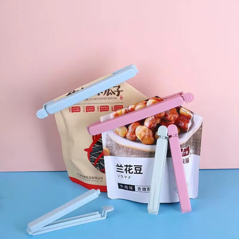 5er-Pack große Verschlussklammern für Lebensmittelbeutel in Grün und Multicolour aus Kunststoff zum Frischhalten von Snacks - Bild 2