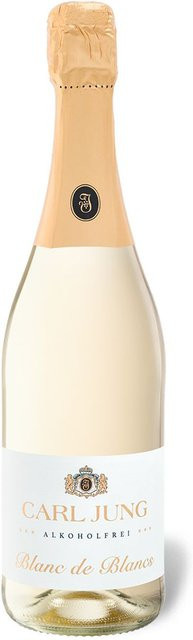 Carl Jung Blanc de Blancs alkoholfreier Schaumwein Demi-Sec 0,75 l - Bild 1