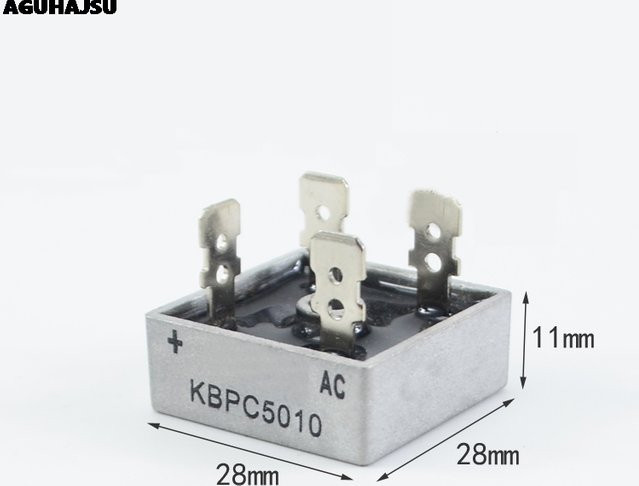 Si Tai&SH KBPC5010 Gleichrichter Brückendioden 50A 1000V - Bild 1