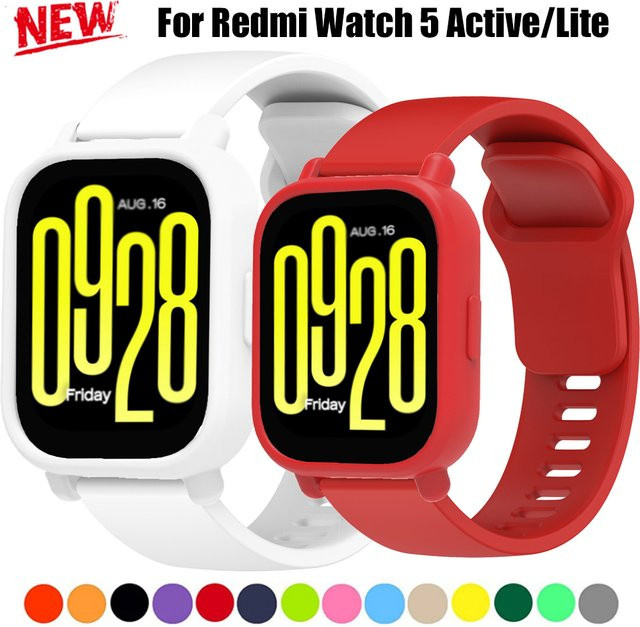 jansin Armband für Redmi Uhr 5 Aktive, Silikon, Unisex - Bild 1