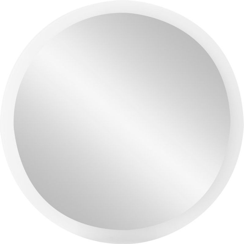 SCHILDMEYER Rundspiegel mit LED-Beleuchtung und Sensorschalter, silber, B/H/T: 60 x 60 x 3 cm - Bild 1