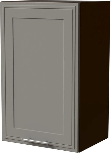 Feldmann-Wohnen Hängeschrank Salo W2 Küchenschrank Lava / Dust Grey Matt mit Soft-Close-Türen, B/T/H: 45 x 32,5 x 72 cm - Bild 1