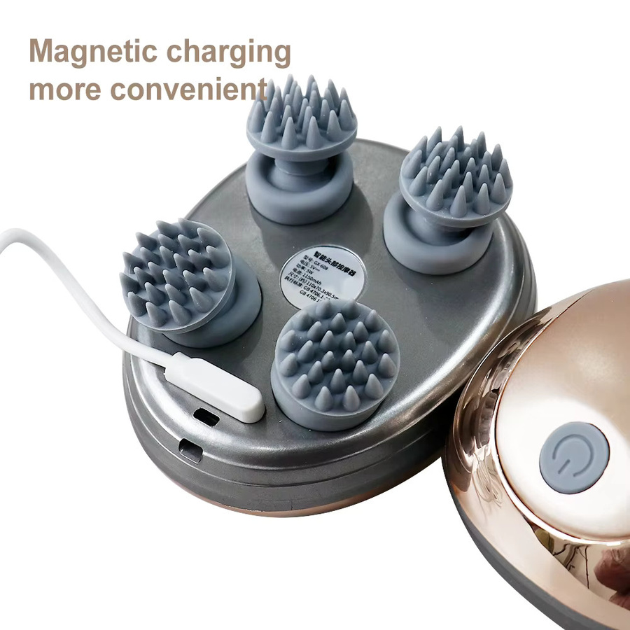 SANPKON Kopfmassagegerät, 6-Modus, magnetische Knet- und Vibrationsfunktion - Bild 5