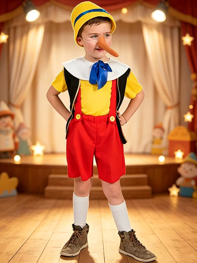 Umorden Puppet Pinocchio-Kostüm, Jungen, ab 3 Jahre - Bild 4