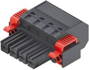 Weidmüller Buchsengehäuse-Kabel Schwarz, 7 Polzahl, Rastermaß: 7.62 mm, 20 Stück - Bild 1