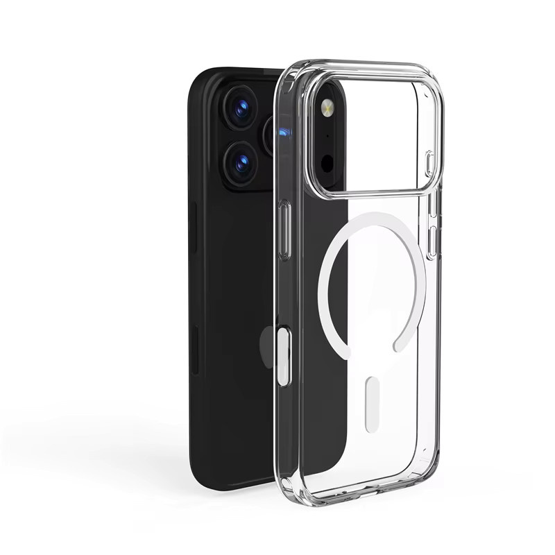 Ricestate MagSafe Magnethülle für iPhone 17 16 15 14 13 12 11 Pro Max 17 Air 16e Transparent mit Anti-Drop Schutz und Wireless Charging Unterstützung - Bild 2
