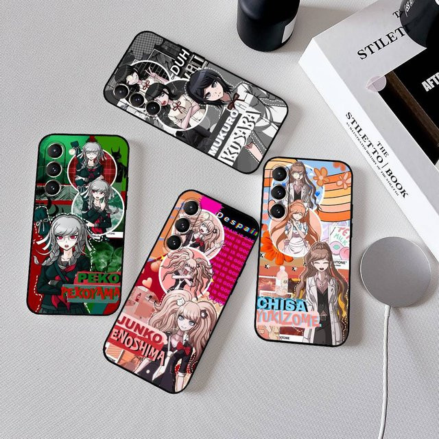 D-Danganronpa Soft Cover Handyhülle für Samsung Galaxy S21 S22 S23 S24 S25 S26 Ultra FE Plus 5G A52S in Multicolour - Bild 1