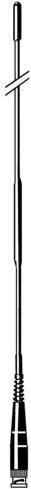 Albrecht 6156 AE Maxiscan Funkscanner-Geräteantenne in Schwarz und Grau - Bild 1