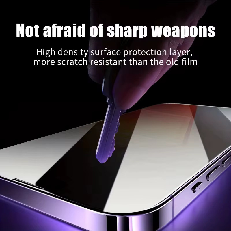 Sichtschutz-Displayschutzfolien aus gehärtetem Glas für Xiaomi Poco F7 Pro F6 Pro F5 M6 Pro X7 Pro X6 Pro M2, transparent - Bild 3