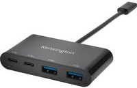 Kensington CH1000 USB-C 4-Port Hub mit USB-A und USB-C Anschlüssen Schwarz - Bild 2