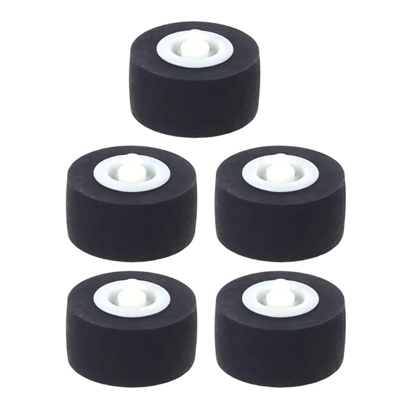 5er-Set Andruckrollen für Sony Kassettendecks RS-CH770 und RS-BX501 in Schwarz - Bild 3
