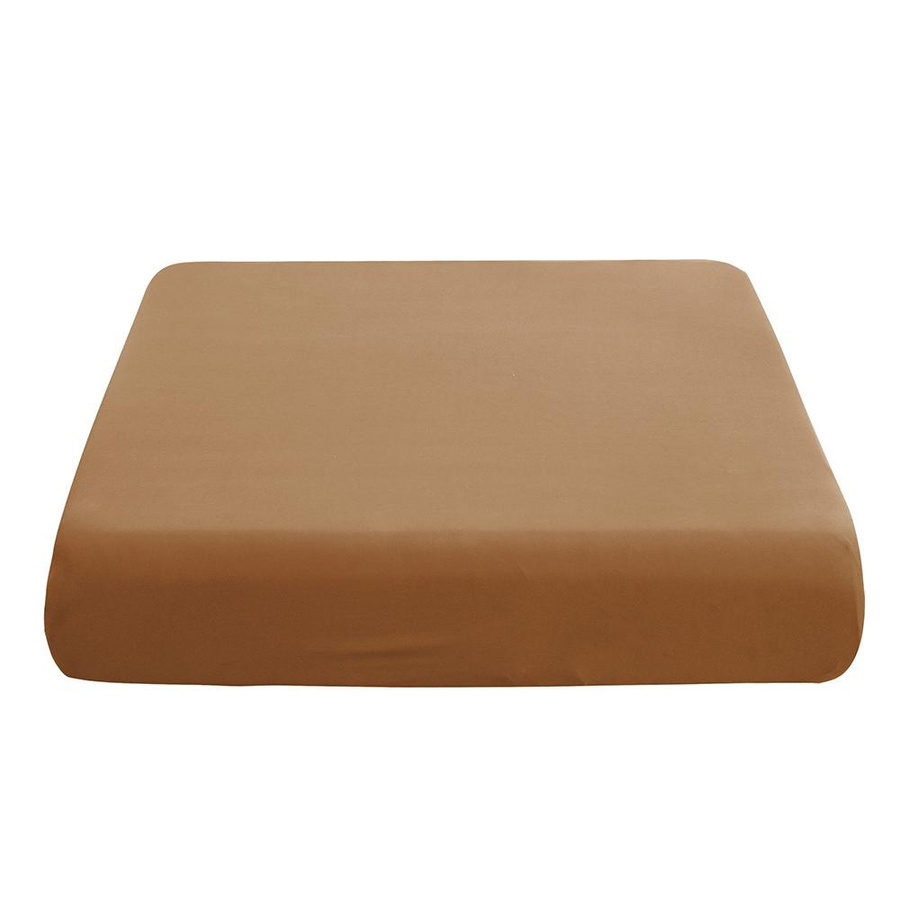 Elastischer Sofa-Schonbezug von airldianer in Braun, dehnbarer und waschbarer Sofabezug aus Polyester für 1 Sitzplatz - Bild 1