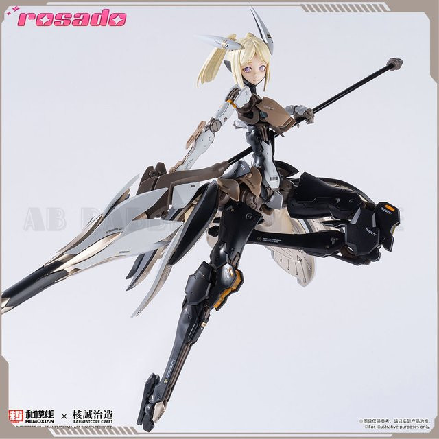 Bandai HEMOXIAN x Earnestcore Craft 1/10 RS-03 Starflower Lily Rosado Actionfigur Bausatz - Bild 1