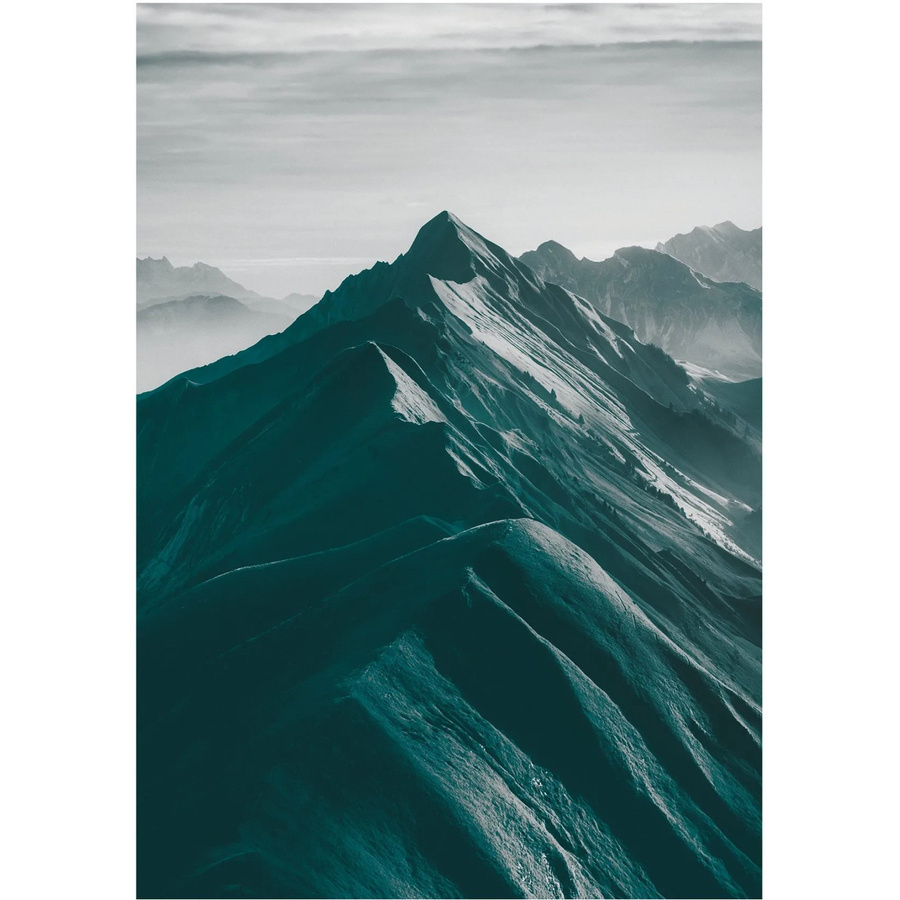 Komar Wandbild Mountains Paper Poster B: 50 cm, H: 70 cm - Bild 2