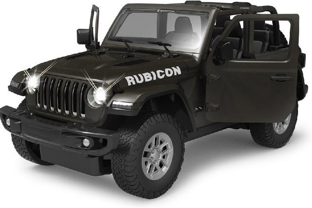 JAMARA Jeep Wrangler JL RC Auto 1:14 schwarz ab 6 Jahren - Bild 1