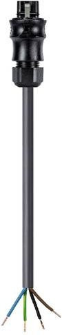 Wieland Electric 96.443.1004.1 Anschlussleitung in Schwarz - Bild 1