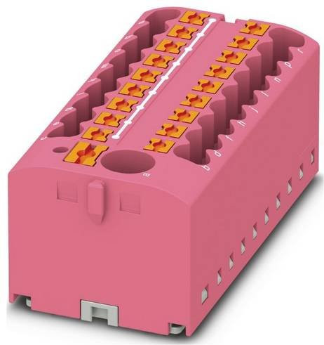 Phoenix Contact Verteilerblock 3273391 Pink, 8 Stück - Bild 1