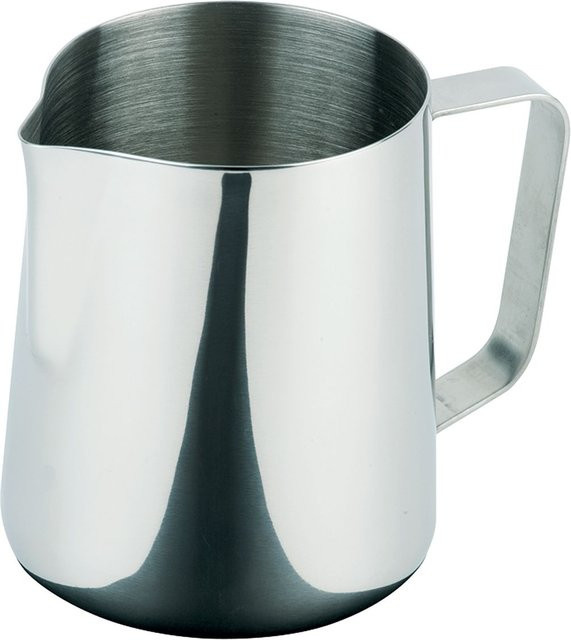 APS Milchkanne Silber Rund, Volumen: 800 ml, Durchmesser: 10,5 cm, Höhe: 12,5 cm - Bild 1
