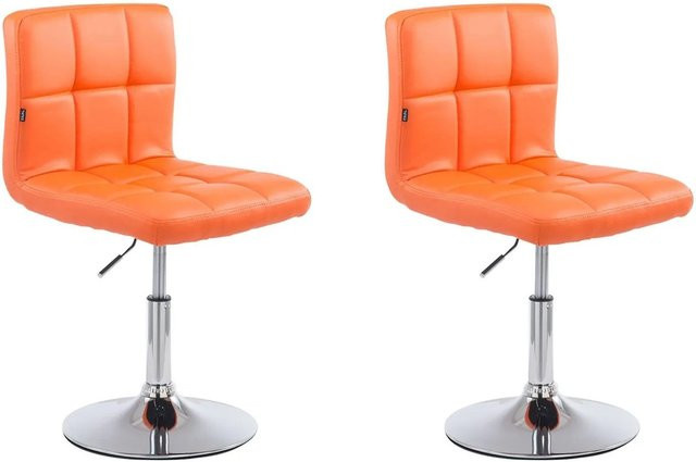 CLP 2er Set Lounger Palma V2 Sessel aus Kunstleder in Orange - Bild 1