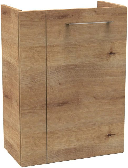 Fackelmann Waschbeckenunterschrank SBC Gäste Bad Asteiche braun B/H/T: 44 x 60 x 24,3 cm - Bild 1