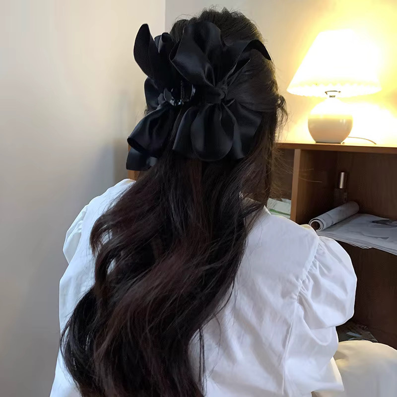 K-HOME Haarspange mit Schleife, Schwarz, Damen - Bild 4
