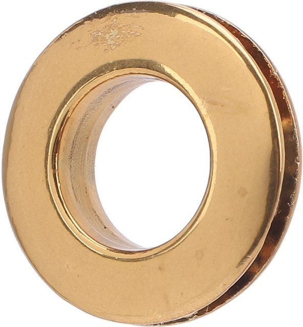 10 Stück Runde Ösen in Gold von ZuiyouSports1 mit 10 mm Innendurchmesser aus Kunststoff für Kleidung und Gepäck - Bild 1