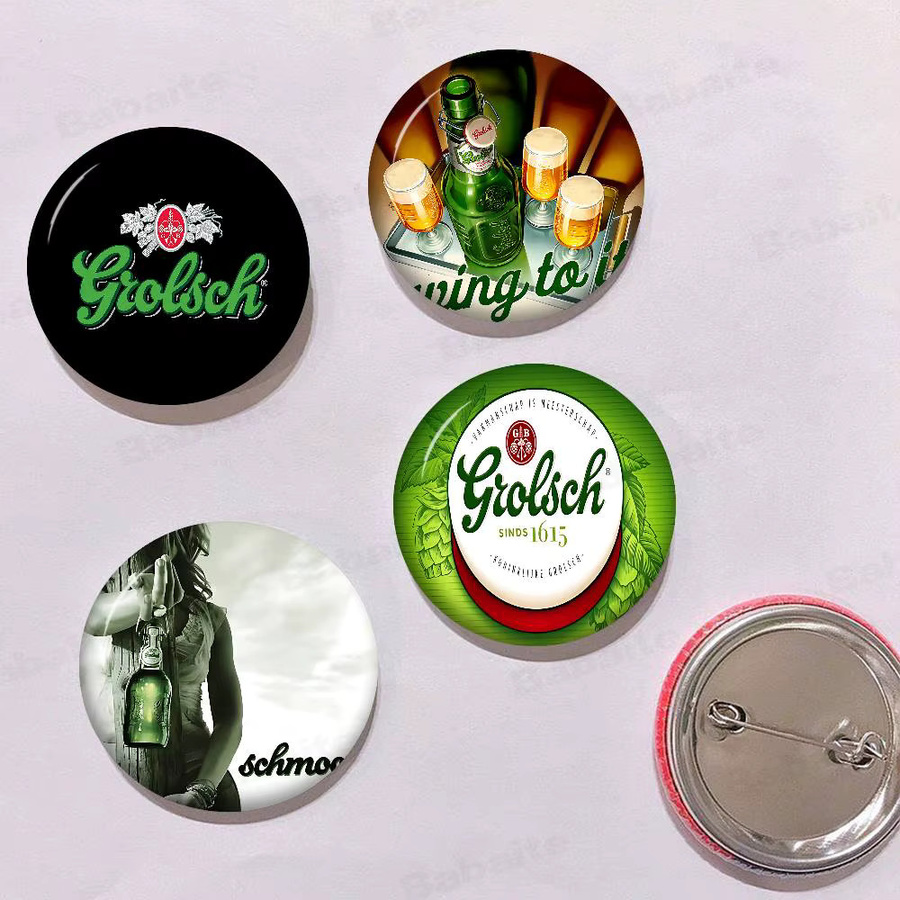Grolsch Button Pin, Damen - Bild 6