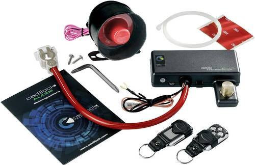 Cadillock Alarm Plus Auto Alarmanlage mit Erschütterungssensor und Fernbedienung, Schwarz, 12V - Bild 1